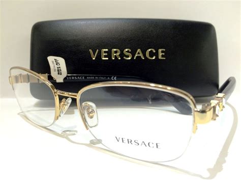 gold versace glasses replica|Versace gold frame glasses men's.